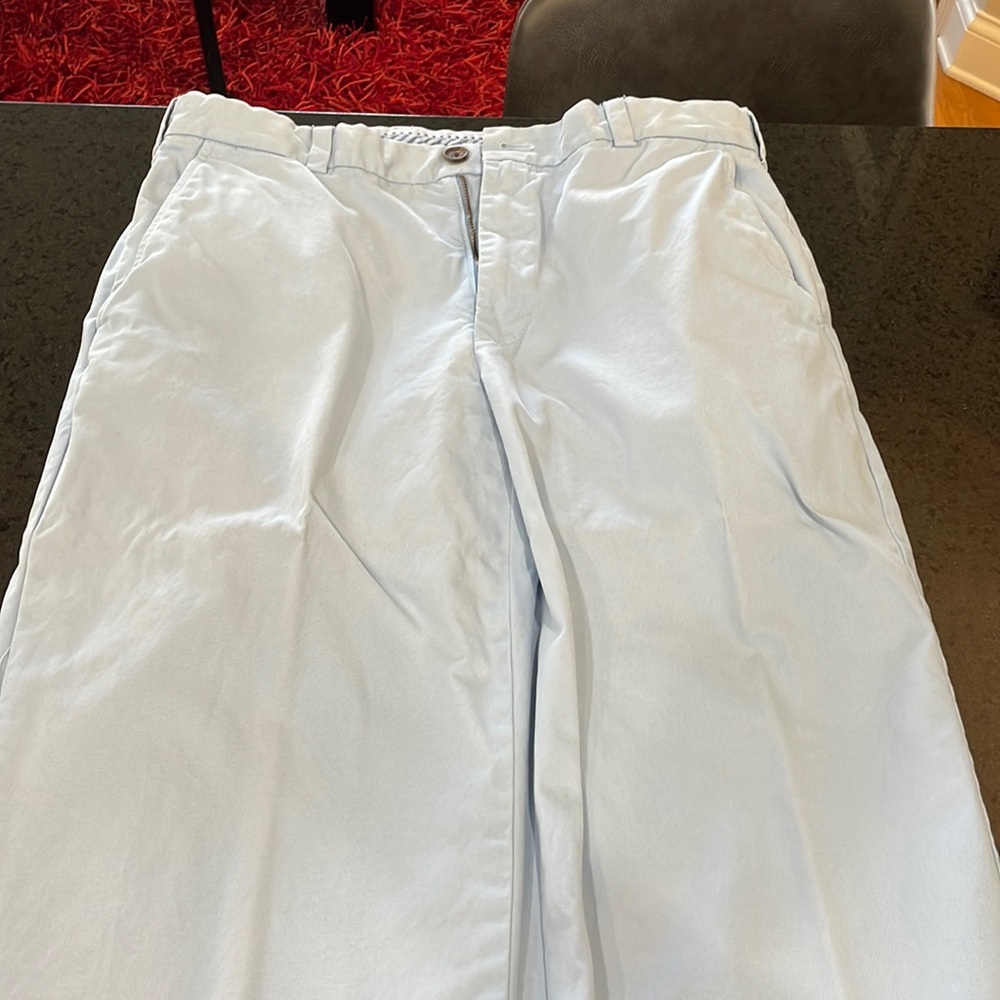 Brooks brothers khaki pants light blue 34/30
